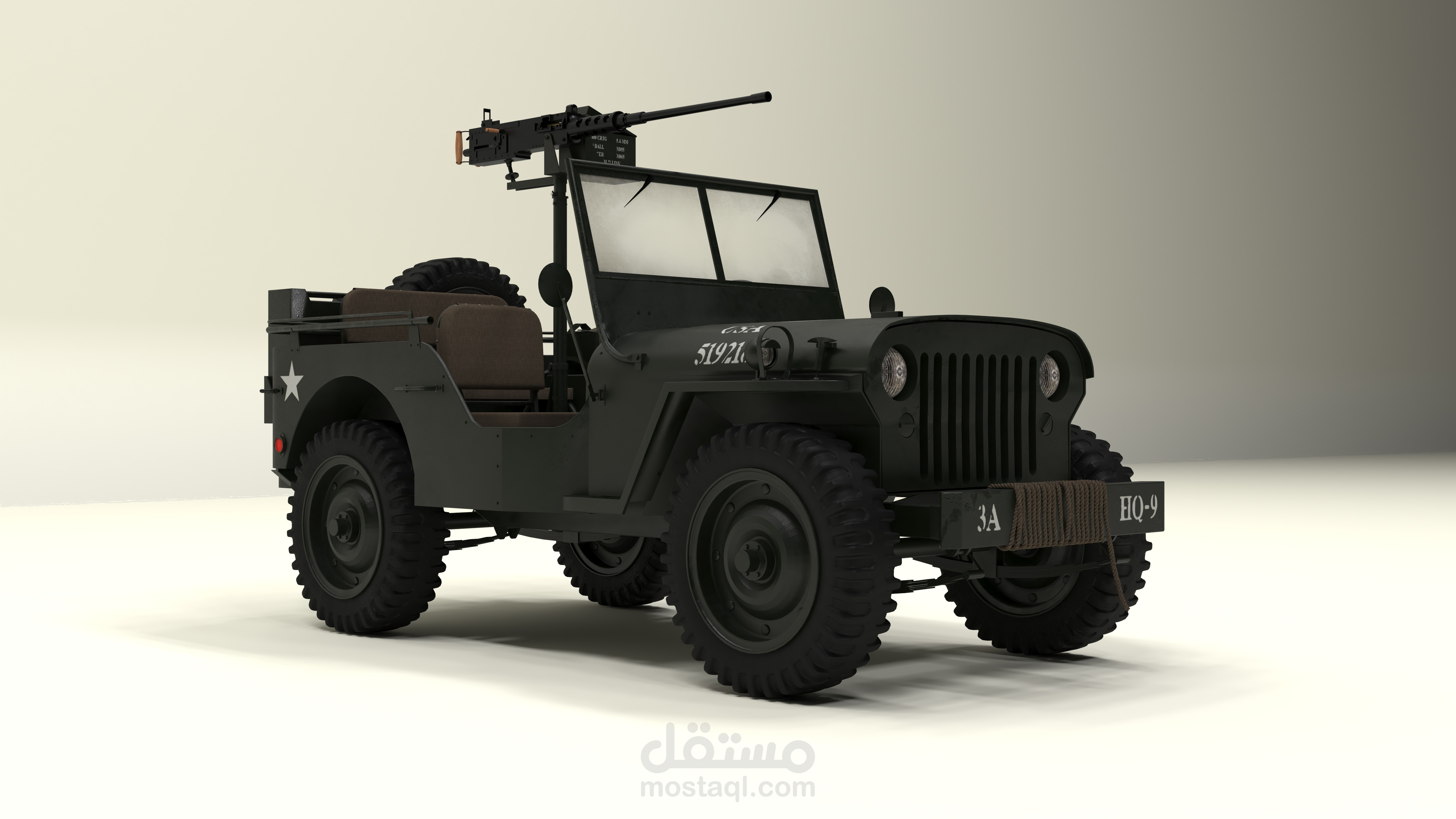 willys jeep 3d modeling