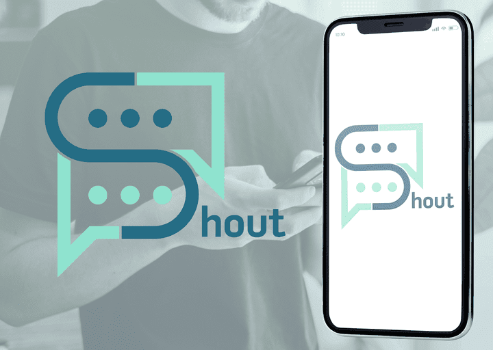 Shout Texting App logo