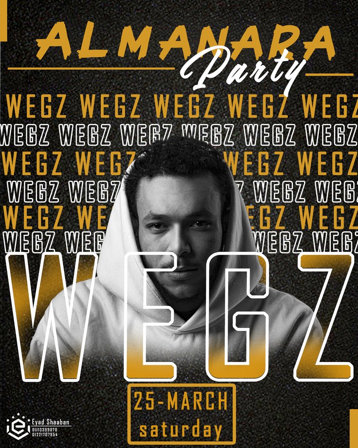 wegz party poster