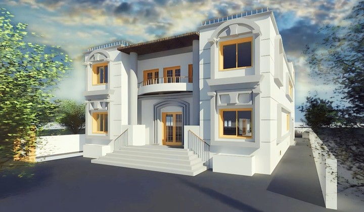 Private Villa ( Structural Design & Arch. Drawings, BIM, 3D )