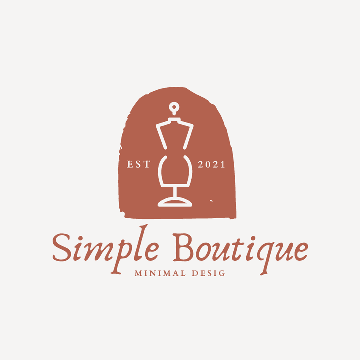 modern logo design of fashion modern and elegent for clothe store