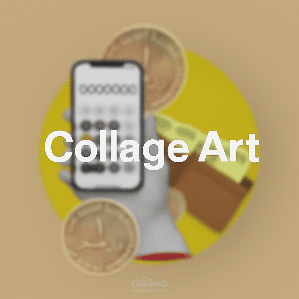 مونتاج فيديو بأسلوب Collage Art