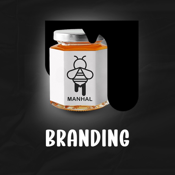 MANHAL Branding (Honey brand)