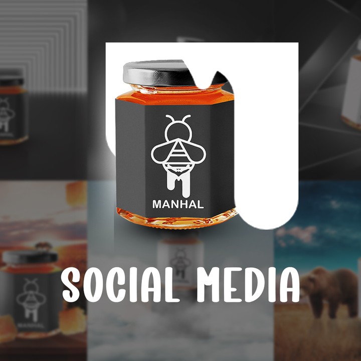 MANHAL Social media (Honey brand)