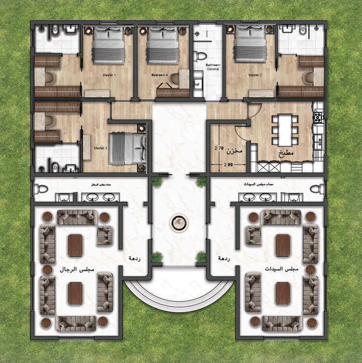 تصميم استراحة – الرياض