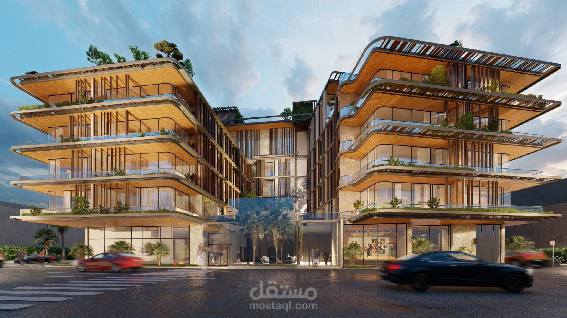 تصميم فندق Appart Hotel