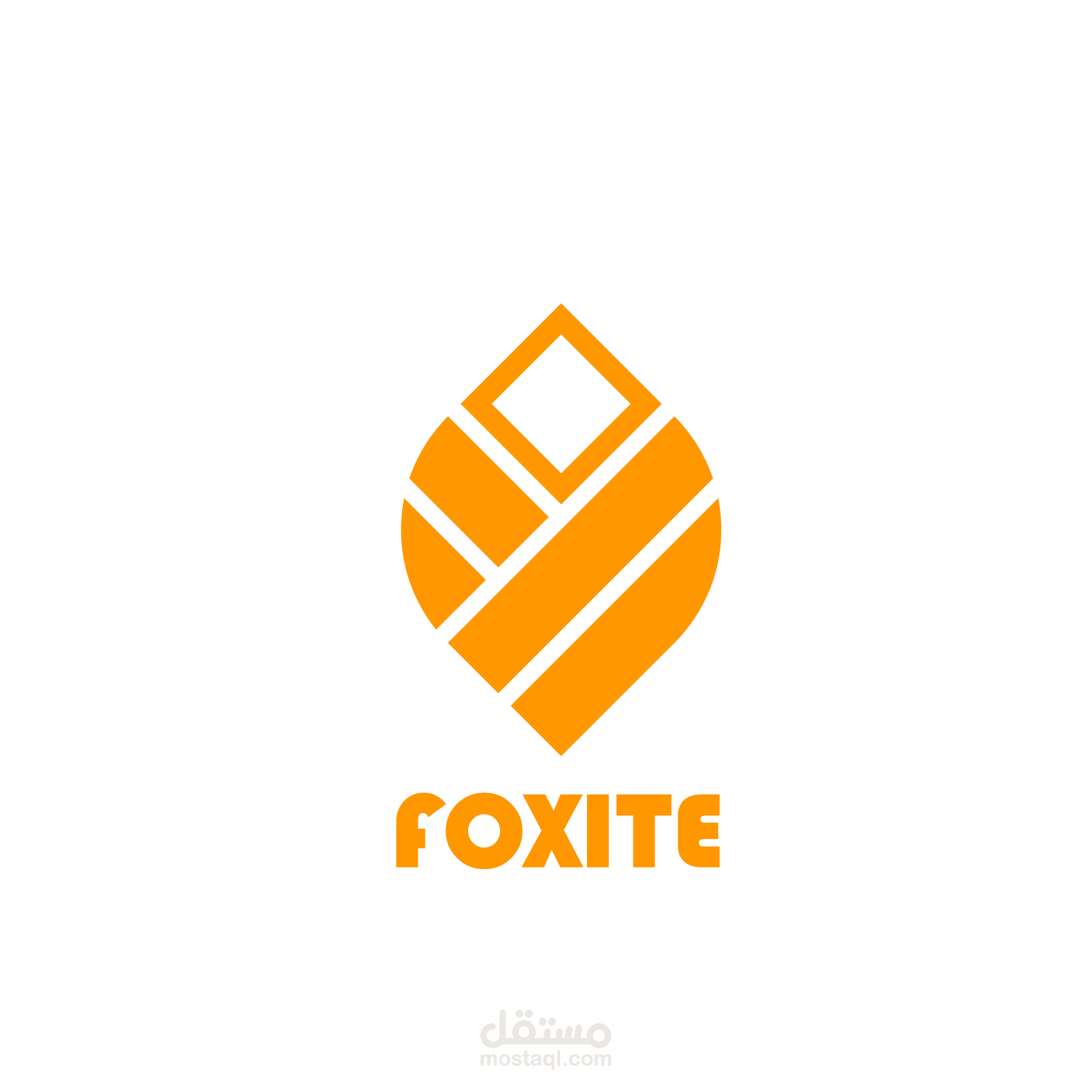 تصميم شعار لبراند لشركة "Foxite"