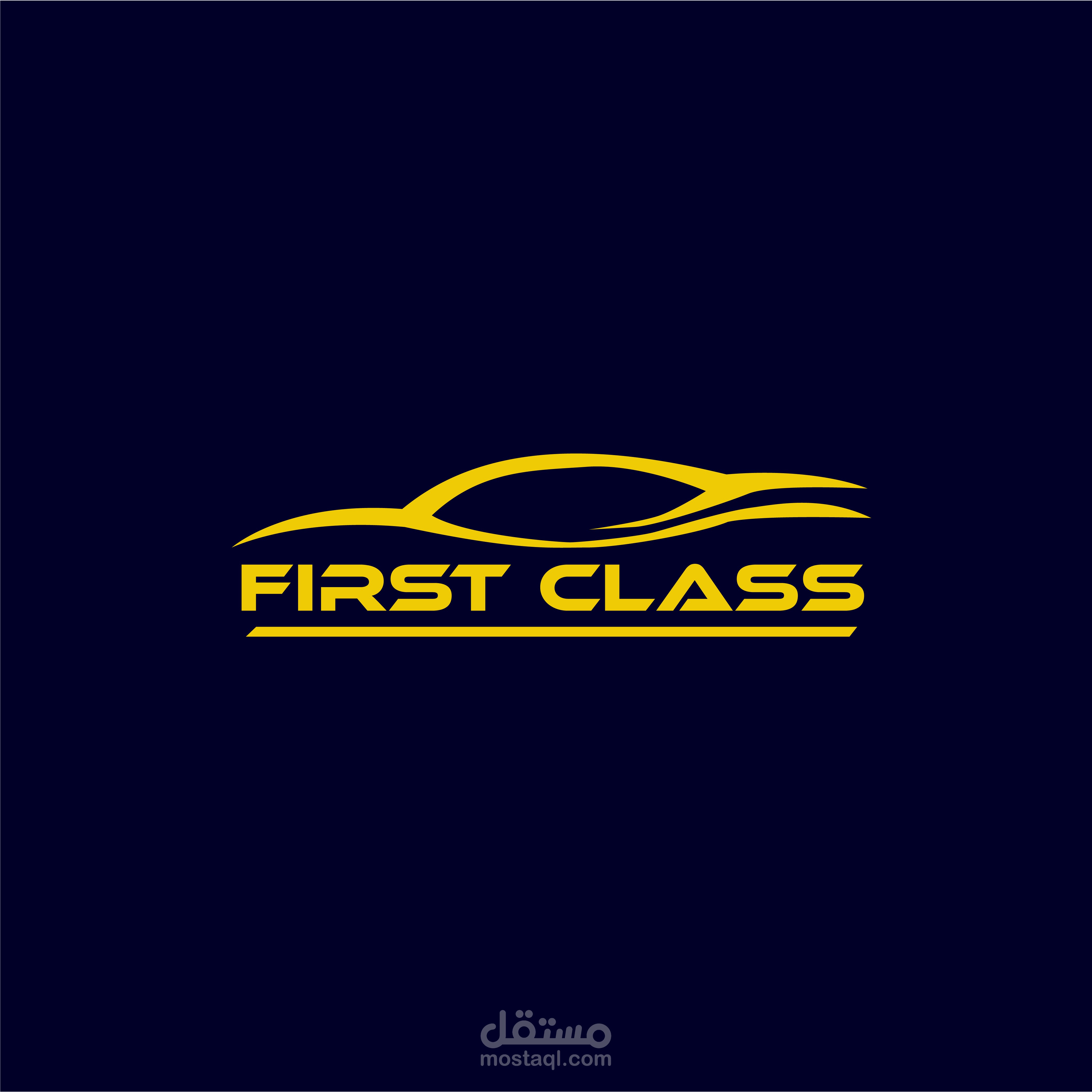 هوية بصرية لمركز فيرست كلاس | First Class Brand Identity Design