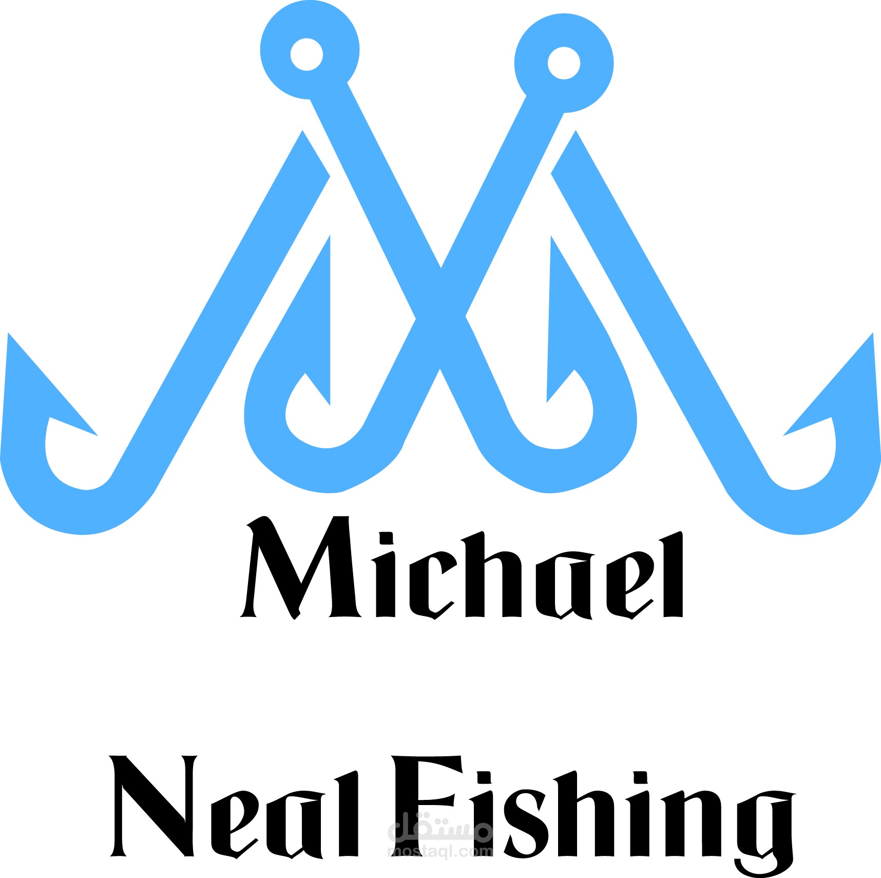 Logo for a fishing tackle shop