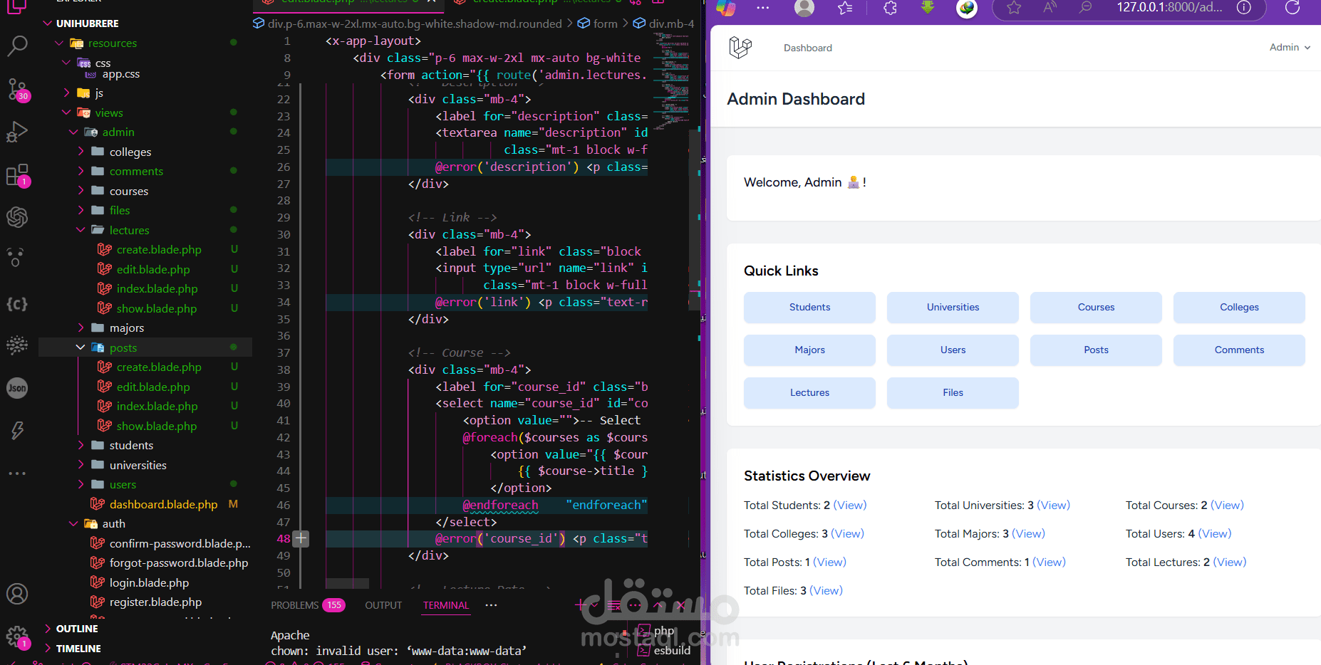 backend web dev