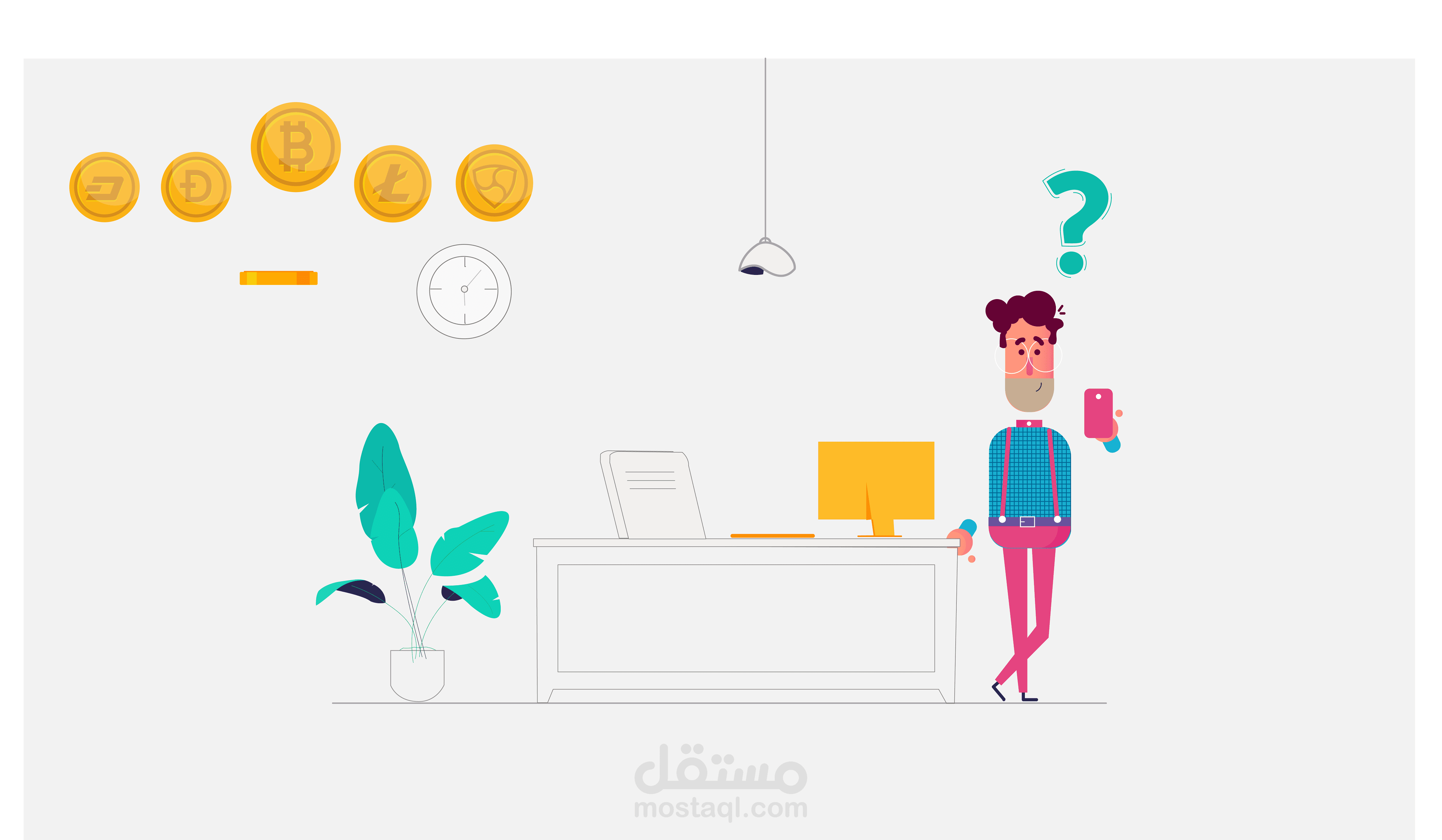 فيديو موشن جرافيك توضيحي عن العملات الرقمية | Crypto Motion Graphics