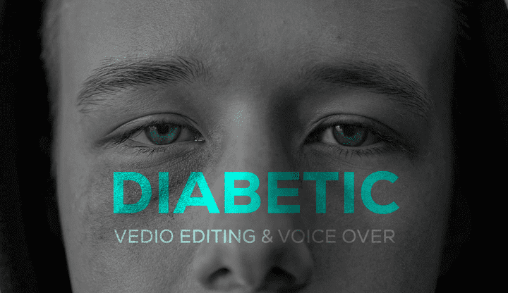 Video Editing and Audio Commentary for Diabetics