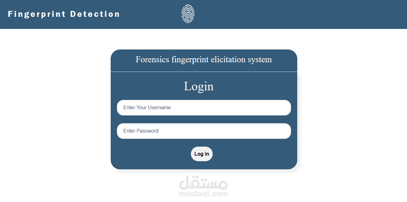 Fingerprints Detection System