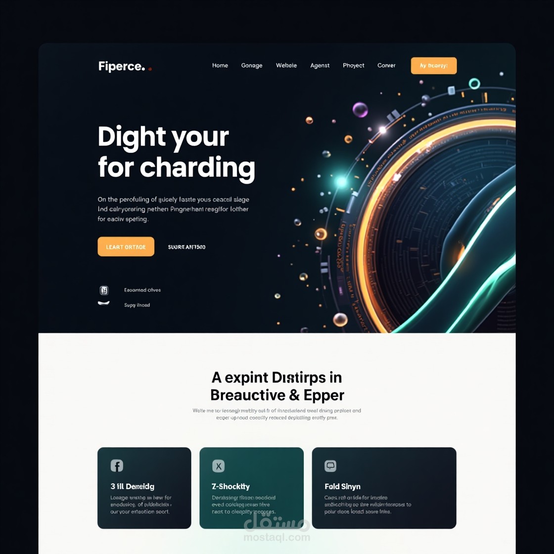 Modern Website