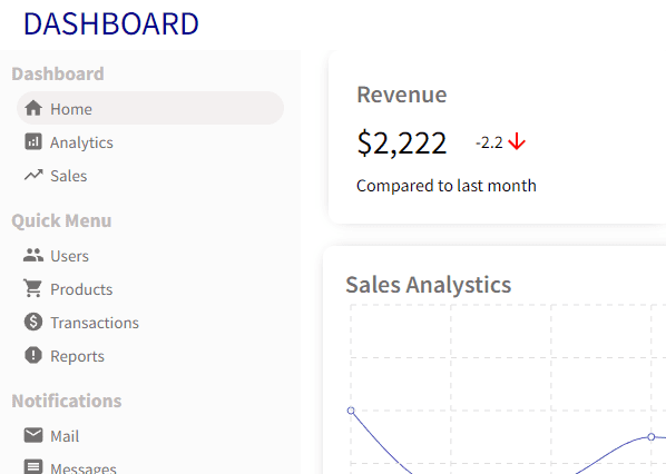 Admin Dashboard