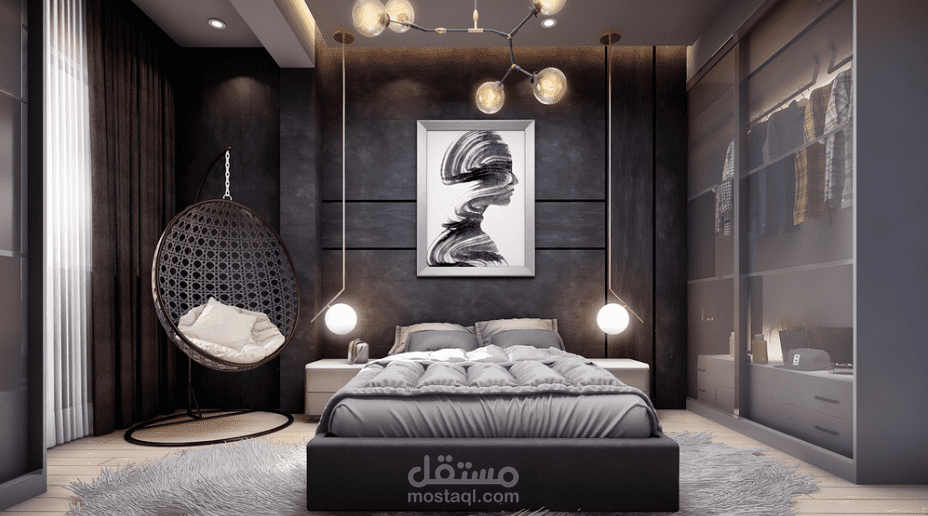 تصميم ديكور لغرف نوم مودرن