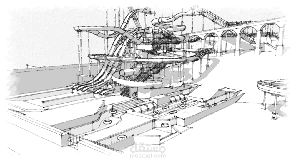 العاب مائيه aqua Park