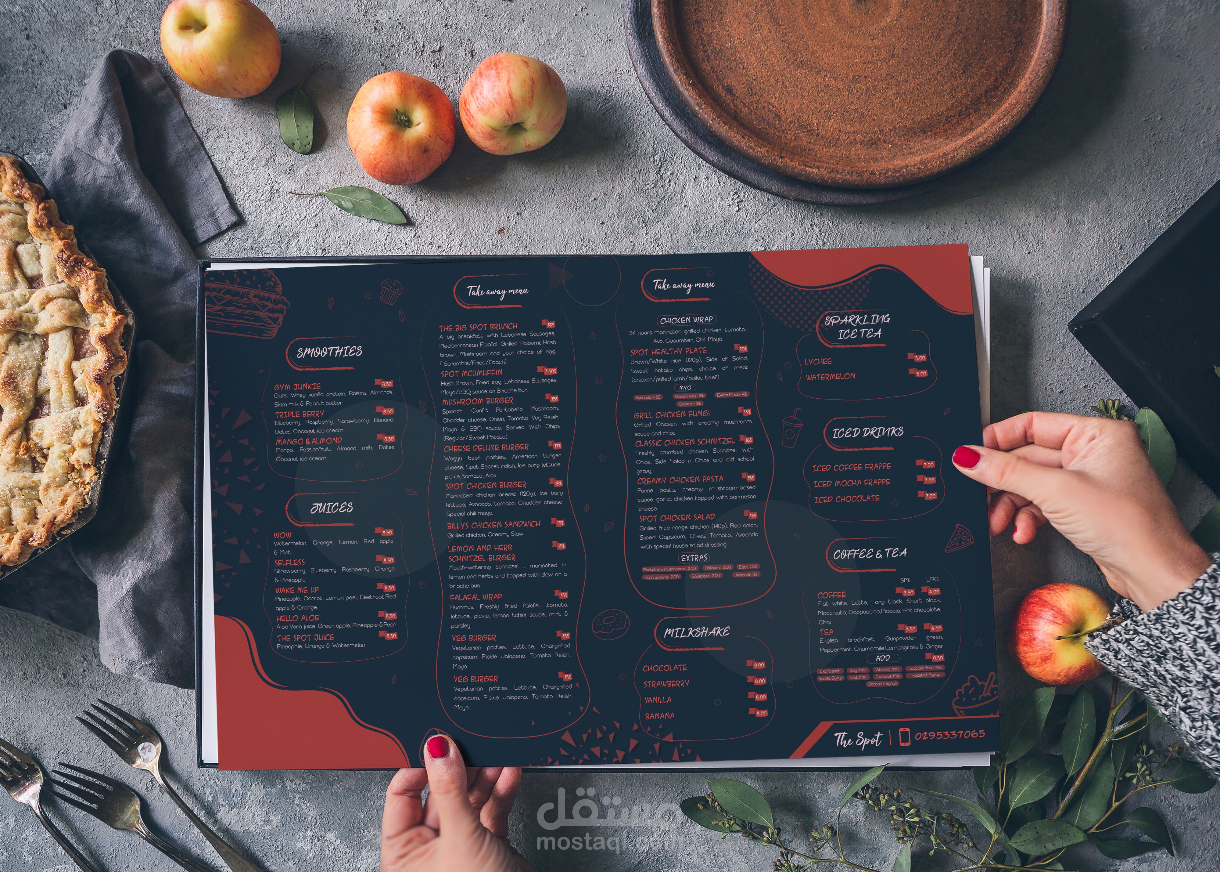 تصاميم منيو | Menu designs