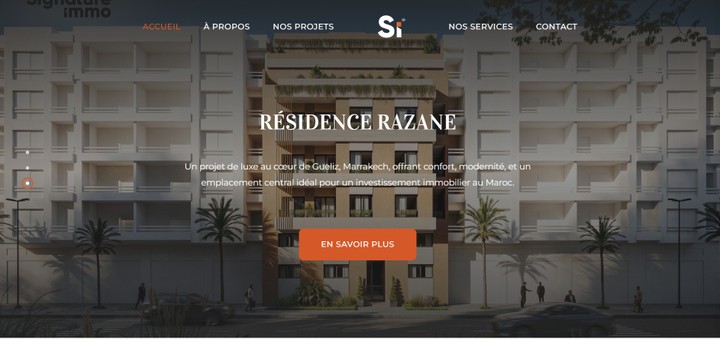 signature immobilier