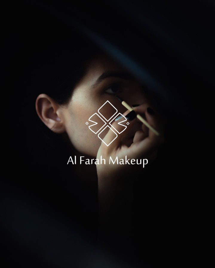 تصميم شعار مع تصميم هوية بصرية لصالح صالون ( Al farah makeup) تصفح