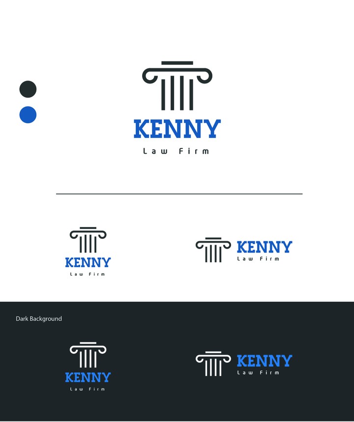 لوجو / شعار: مؤسسة قانونية Kenny Law Firm