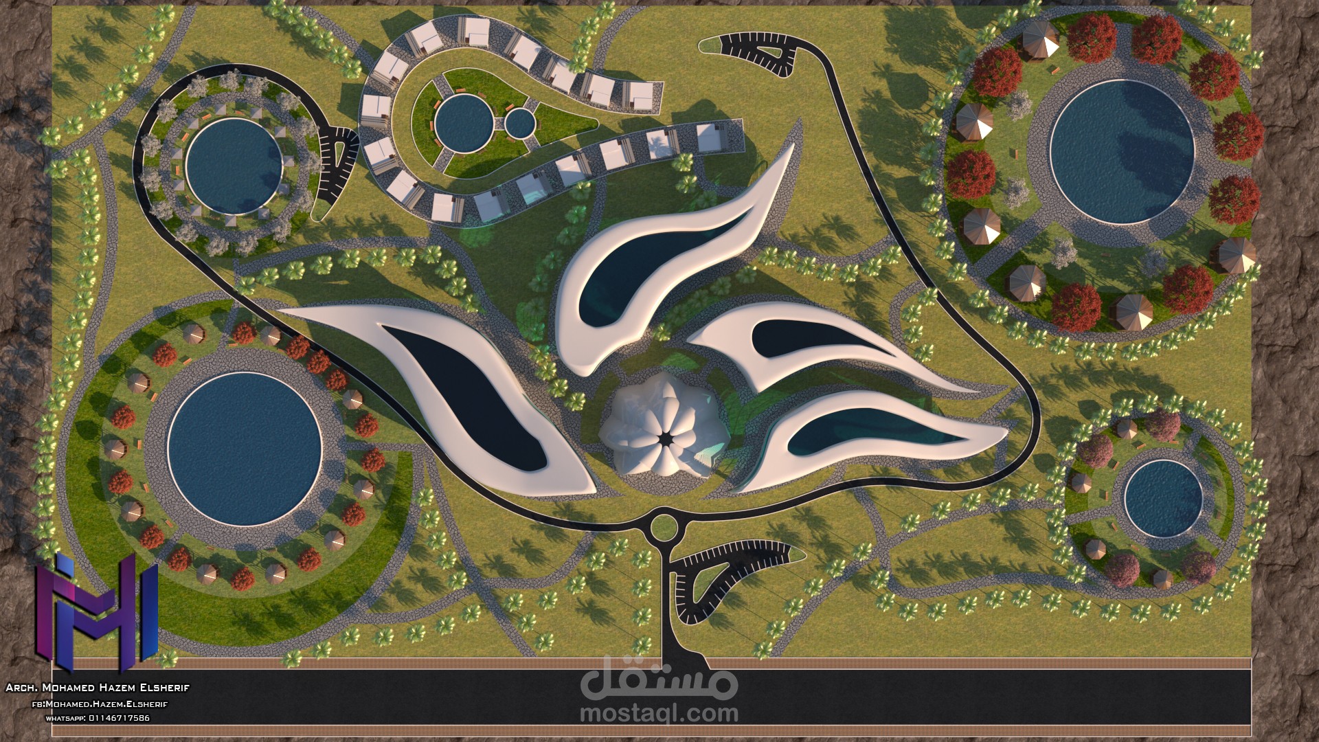 A sustainable eco-tourism village