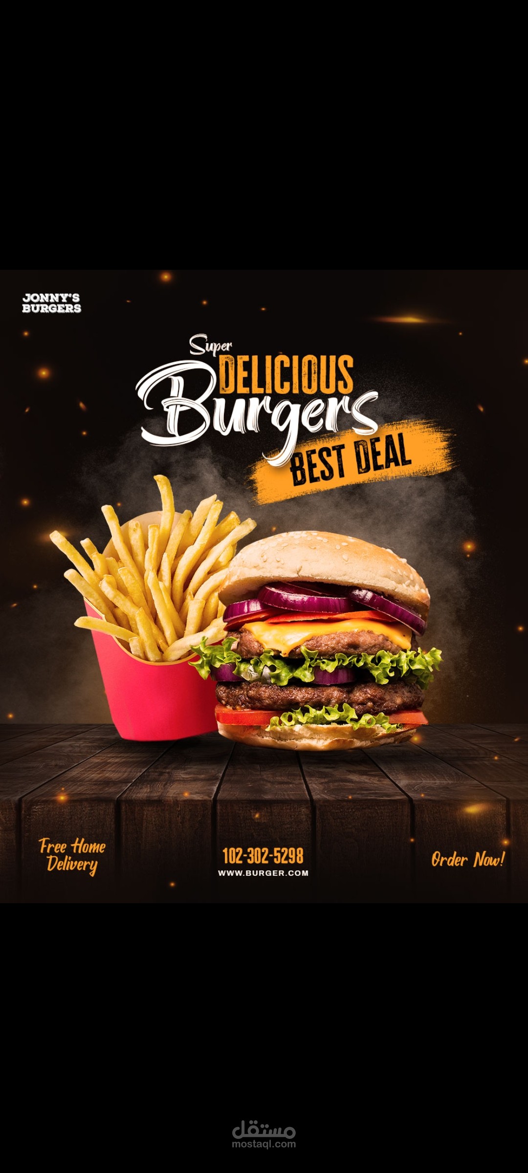 Burger restaurant design