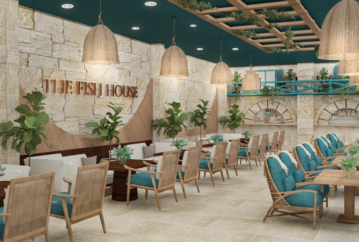 مطعم سمك Fish restaurant