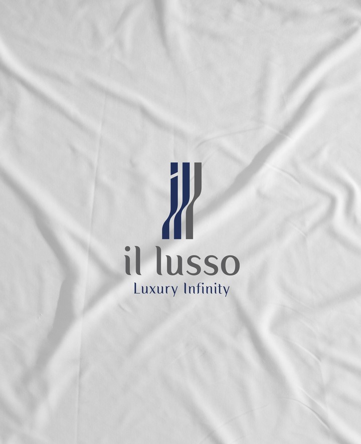 Il lusso logo أقمشة