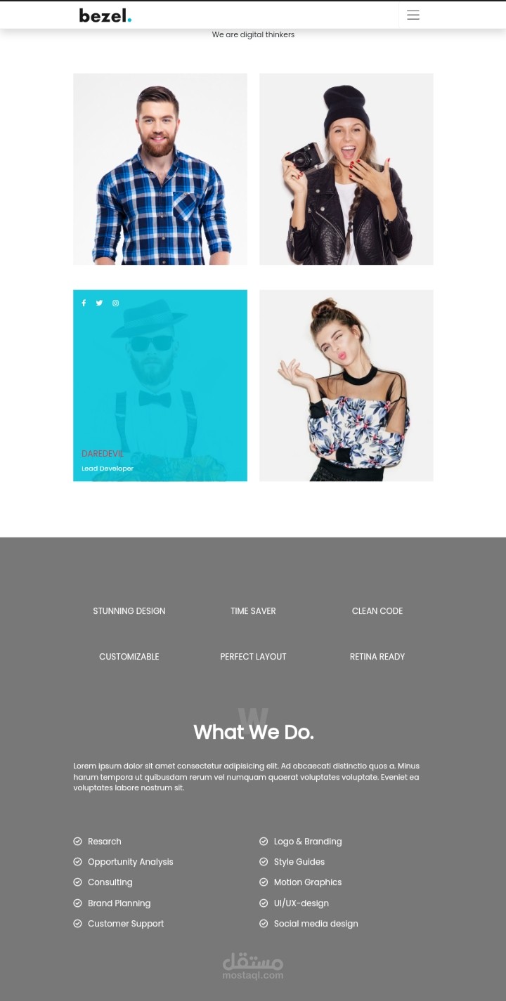 Bezel Website