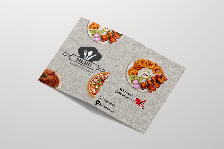 Menu design