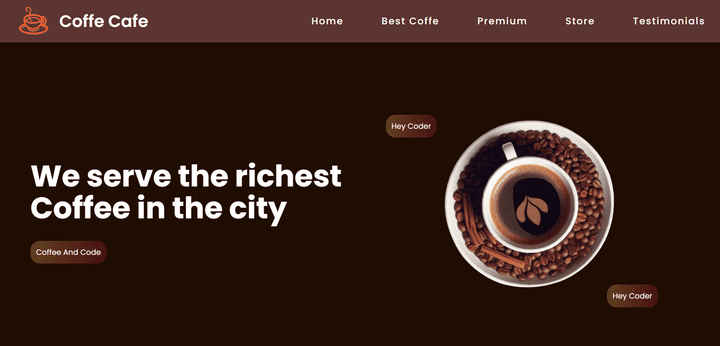 Coffee Website