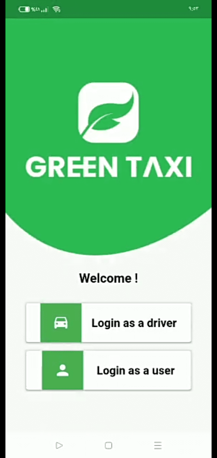 Green taxi app