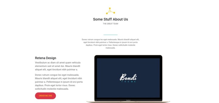 برمجة و تصميم و تطوير موقع ( Landing Page ) باستخدام Bootstrap ,Visual Studio Code , HTML , CSS لصالح شركة Bondi