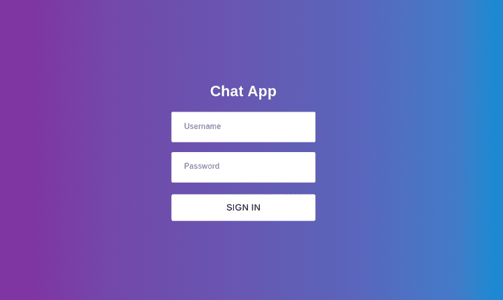 Chat app with chatengine