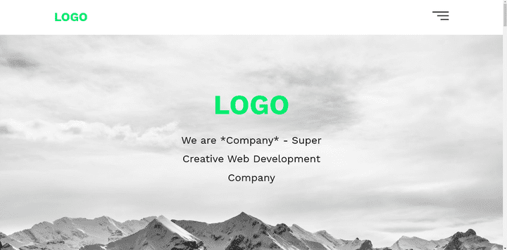 Simple Website Template