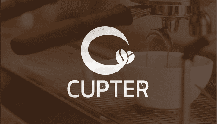 هوية بصرية وشعاء لكفي شوب cupter