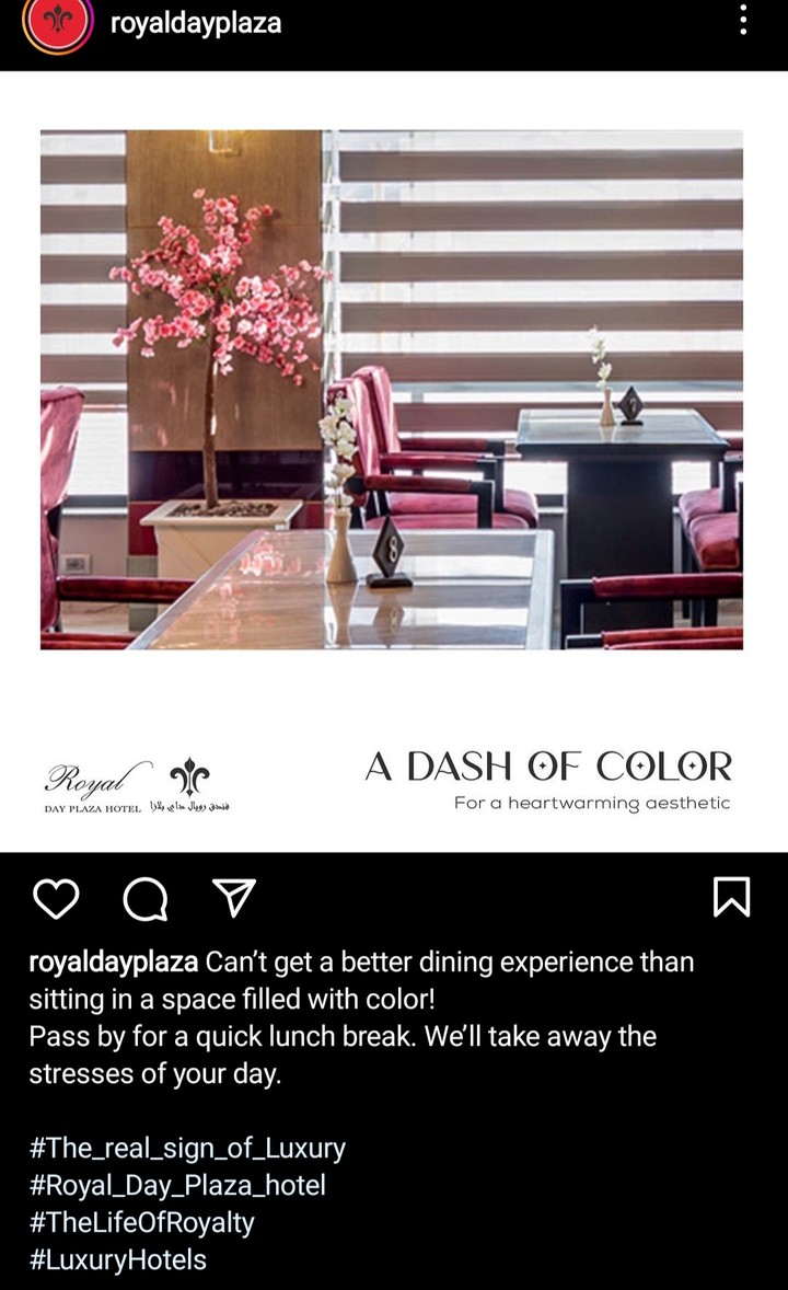 My content work with Royal