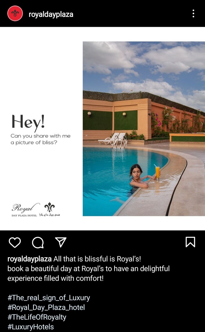 My content work with Royal