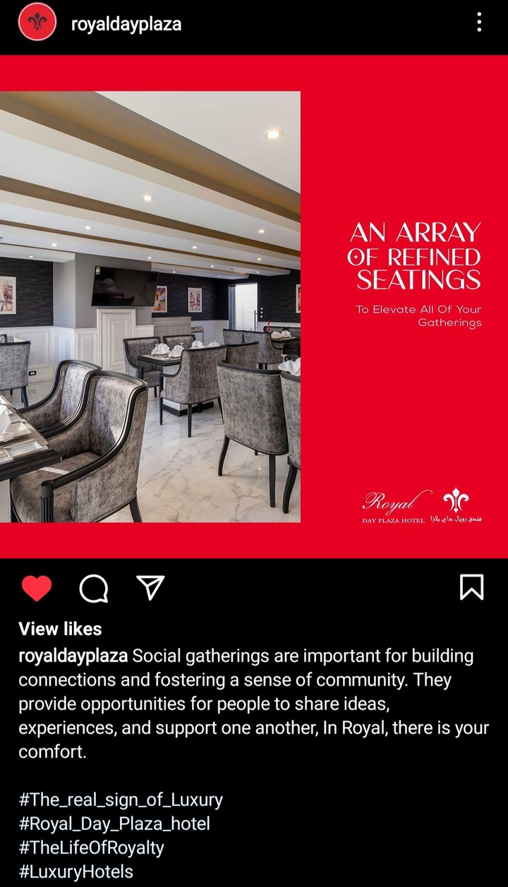 My content work with Royal day plaza