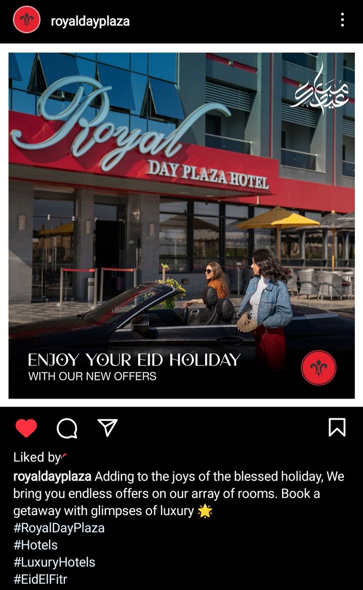 My content work with Royal day plaza