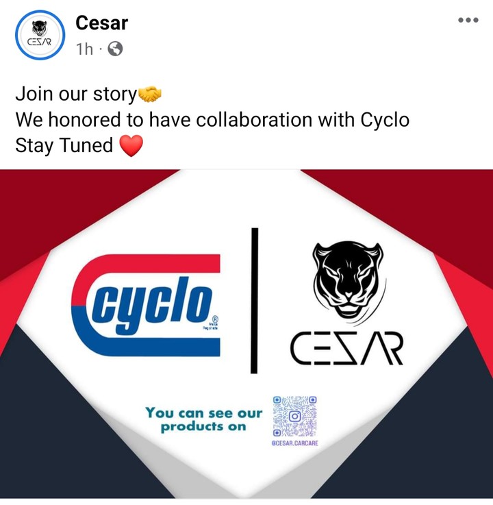 My content work with Cesar