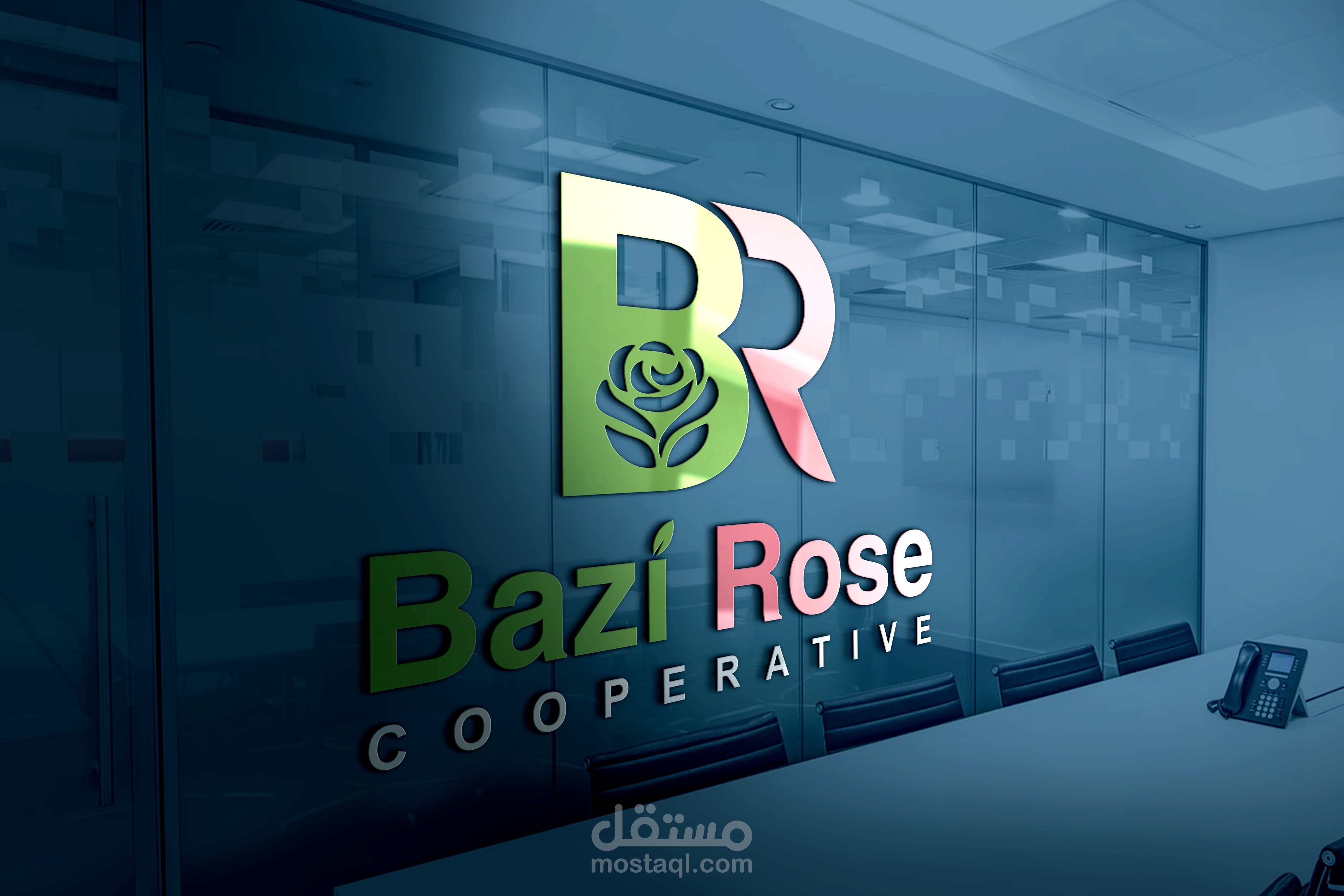 شعار لتعاونية فلاحية BAZI ROSE