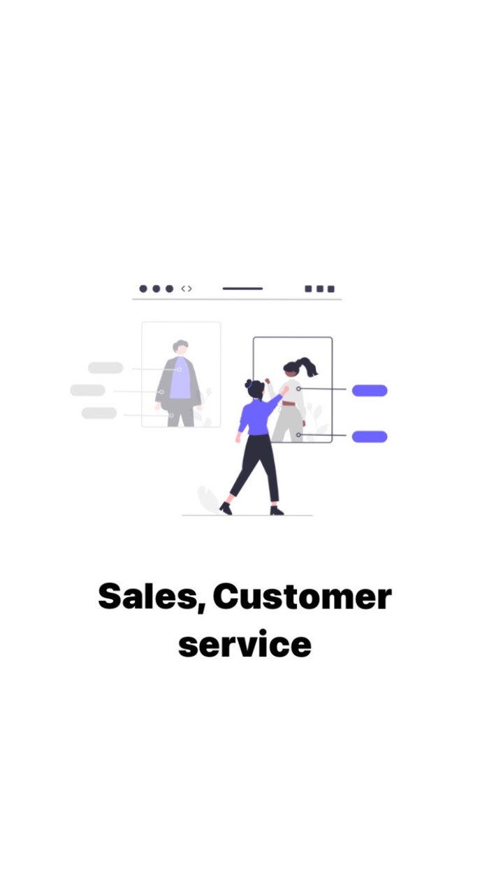 Sales, Customer service