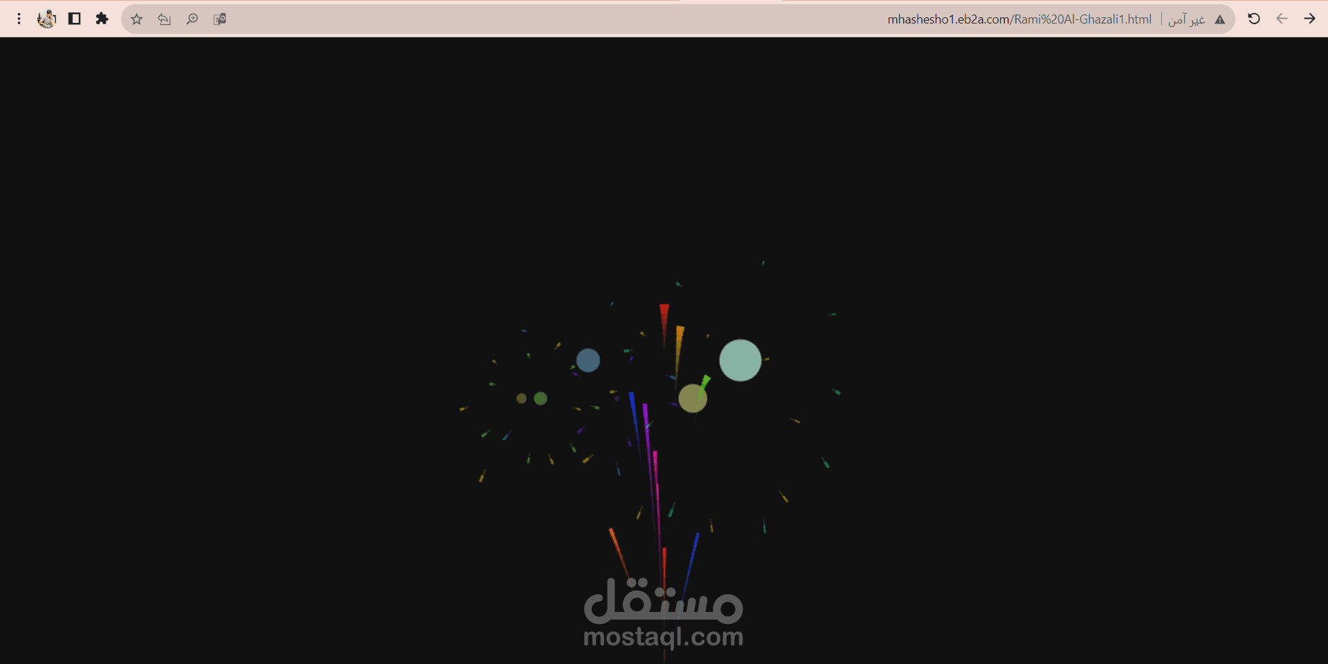Responsive birthday greetings website