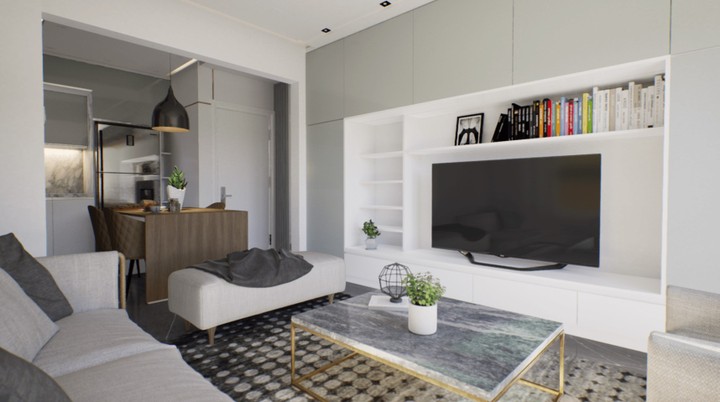 Apartment Interior Design Walkthrough | Unreal Engine