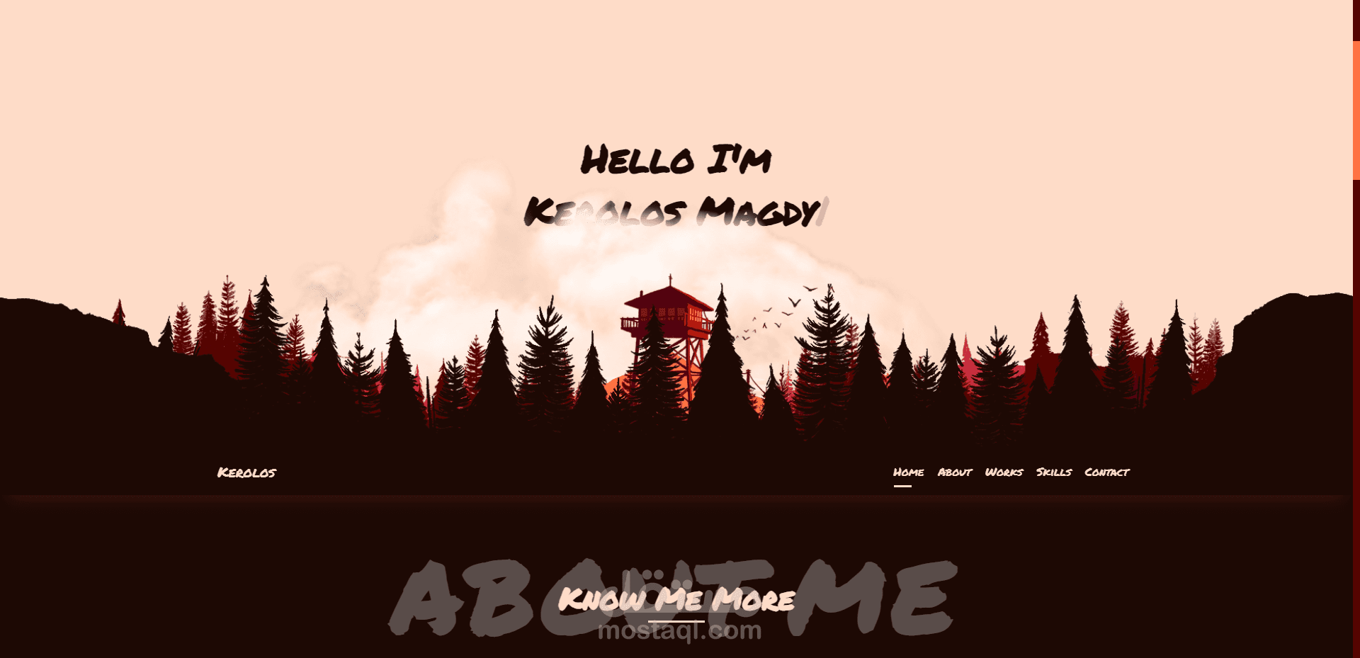 انشاء واجهة الموقع الامامية (Front End) باستخدام HTML, CSS, JS, React و ...