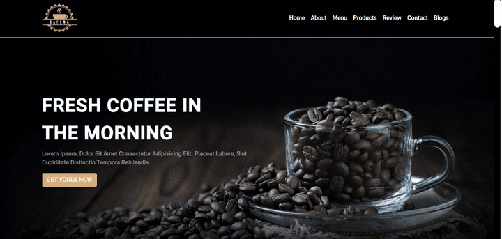 Coffee Website