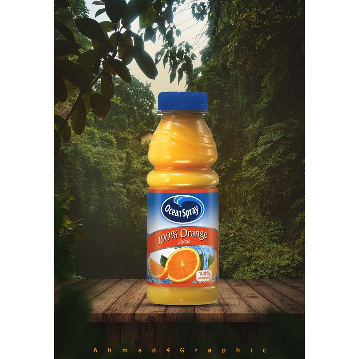 drink juice social media design