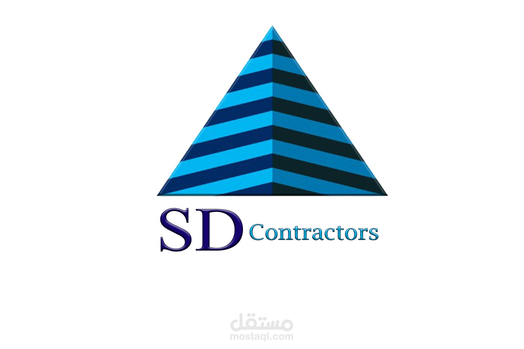 تصميم شعار لشركة sd contractors